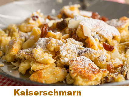 Zu typisch österreichischem Kaiserschmarn passt ebenso gut ein gutes Glas Weißwein