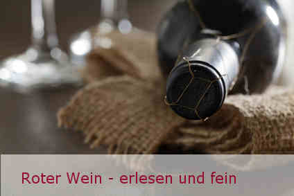 roter Prädikatswein aus Deutschland