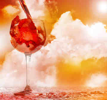 feuriger temperamentvoller Rotwein aus Spanien