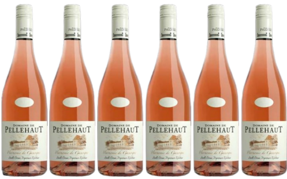 6er-Sparpaket Gascogne Rosé Harmonie Domaine de Pellehaut