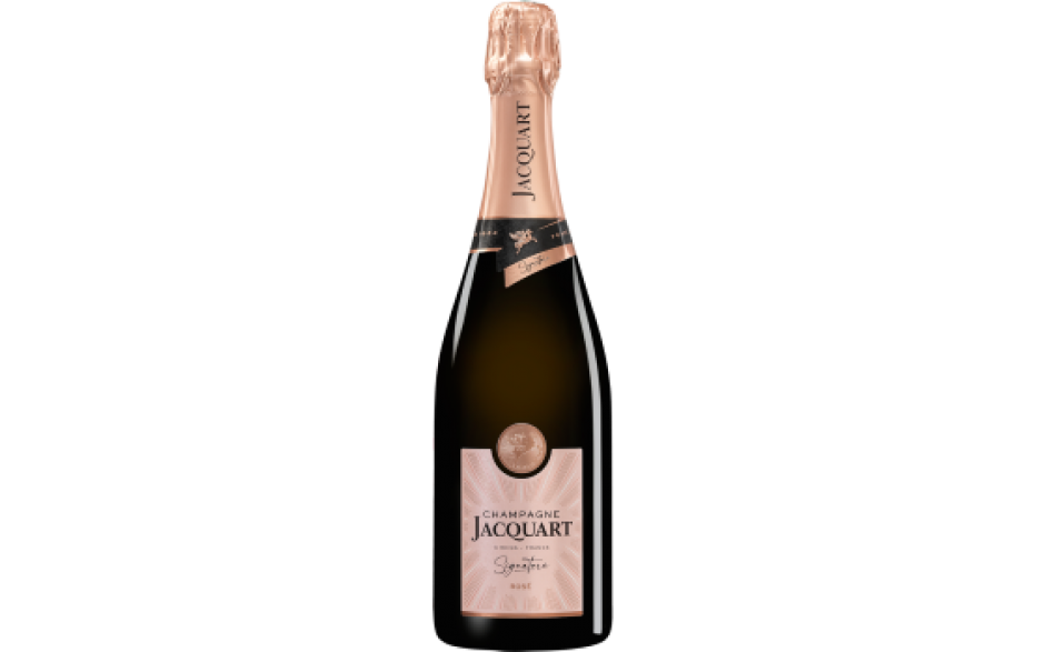Signature Rosé Brut, Champagne Jacquart aus Reims
