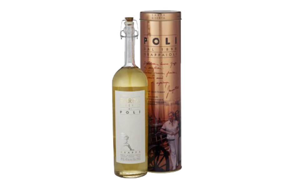 Grappa Sarpa Barrique di Poli 40°, Jacopo Poli