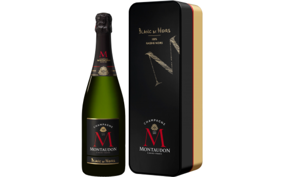 Blanc de Noirs in Bentobox, Champagne Montaudon