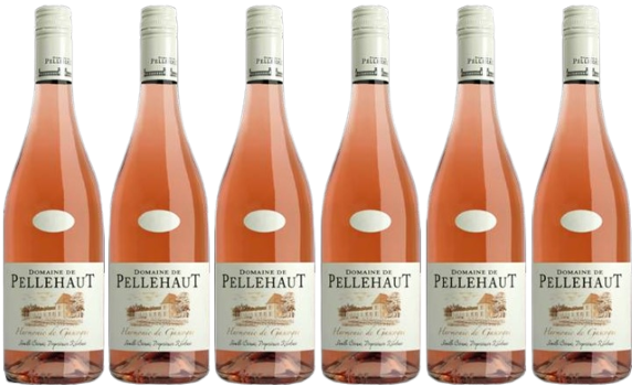 6er-Sparpaket Gascogne Rosé Harmonie Domaine de Pellehaut