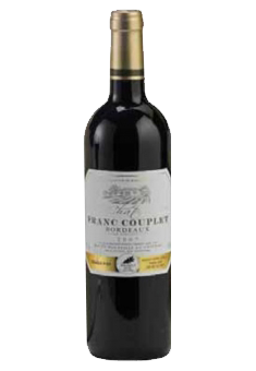 Chateau Franc Couplet Bordeaux Superieur AOC , Chateau Franc Couplet