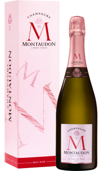 Champagne Montaudon Grande rose in Geschenkpackung