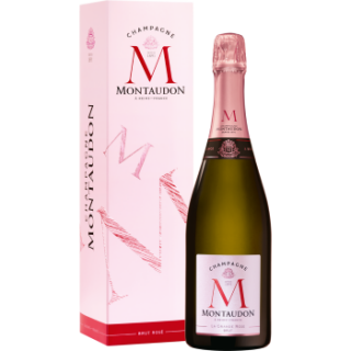 Champagne Montaudon Grande rose in Geschenkpackung