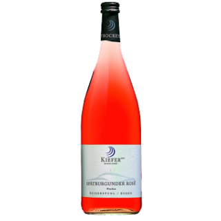 Späburgunder Rosé 1l tr. , Weingut Kiefer